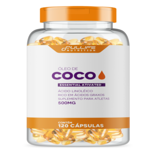 Óleo de Coco – Full Life Nutrition – 120 Caps